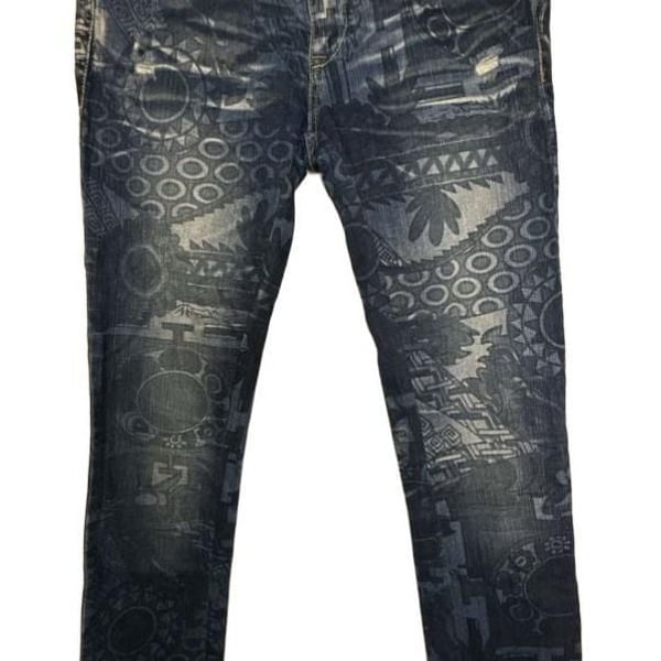 BLANKNYC Printed Skinny Jeans Size 28