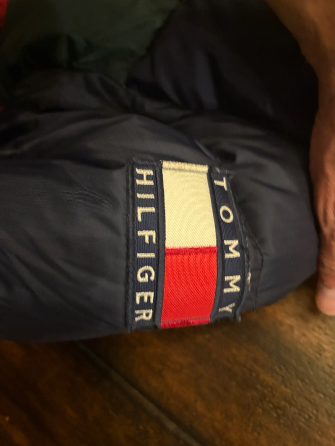 Tommy Hilfiger Colorblock Down Puffer Jacket Red Green Blue Yellow 4