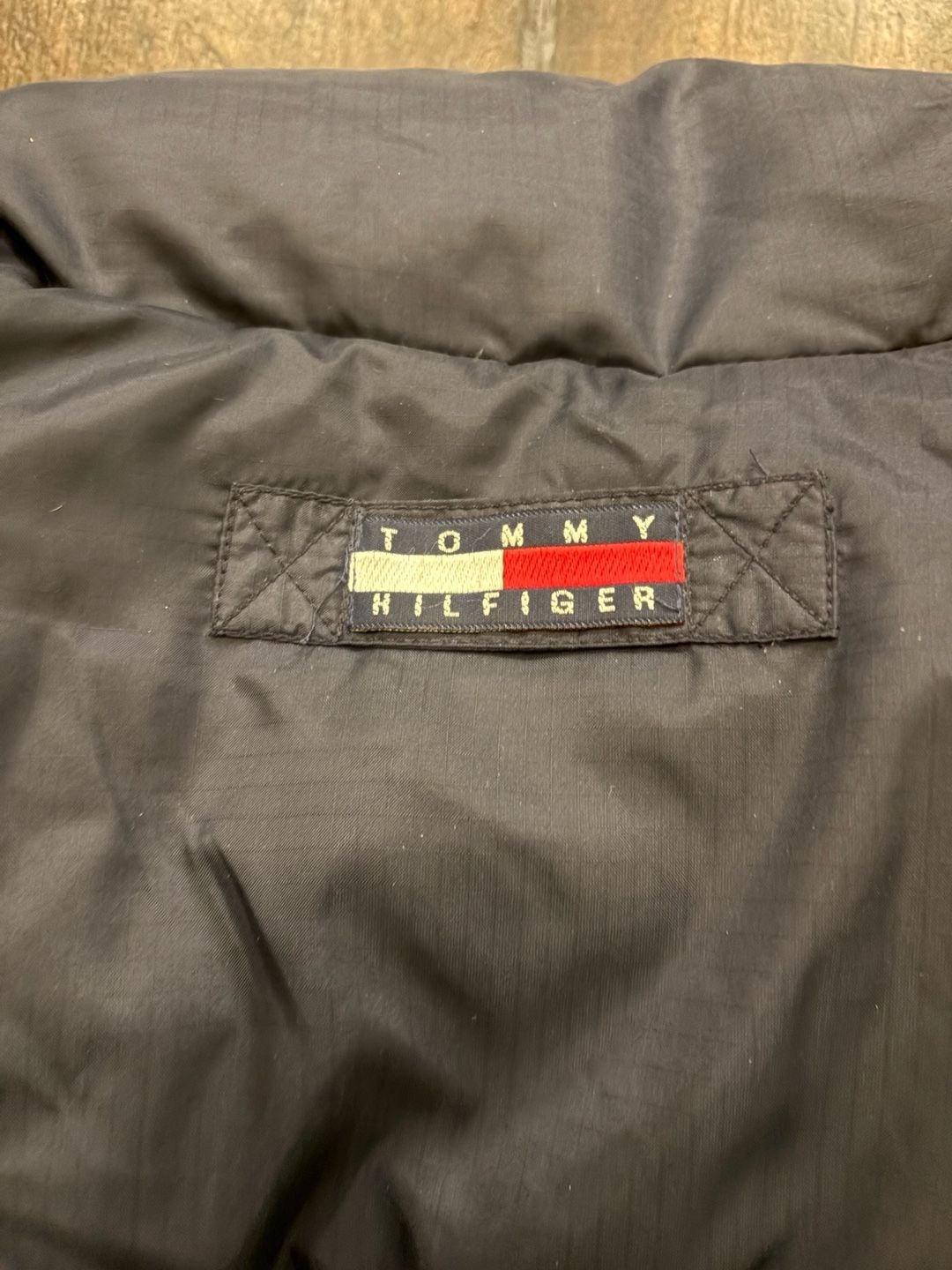 Tommy Hilfiger Colorblock Down Puffer Jacket Red Green Blue Yellow 8