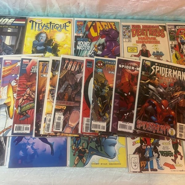 Marvel Comics Asst Lot of 24 Comic Books Feat. Spider-Man, Taskmaster, More