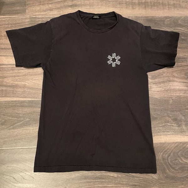 Stussy Black Short Sleeve Graphic Print T-Shirt Medium