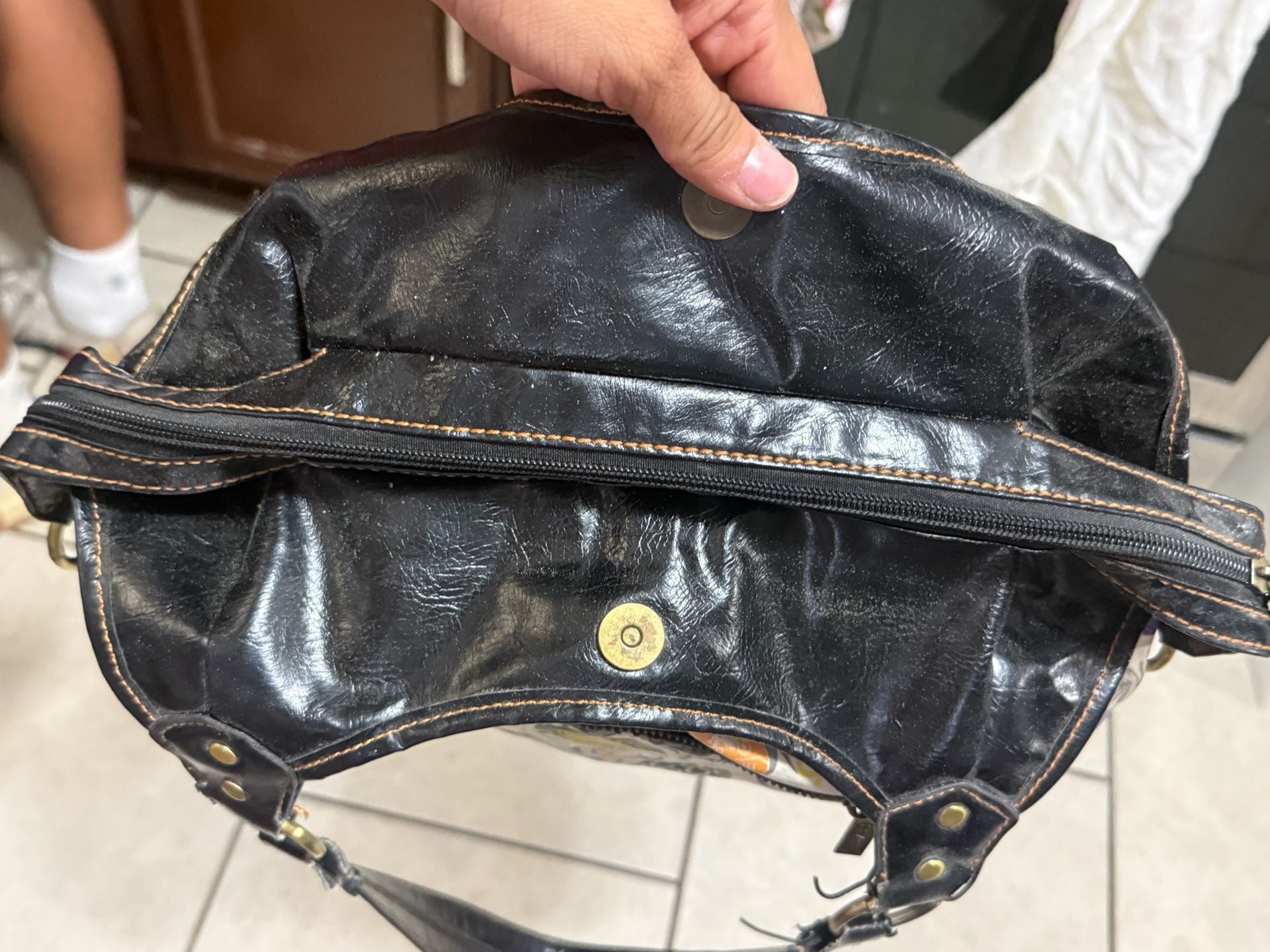 Coach Multicolor Logo Print Hobo Bag 10