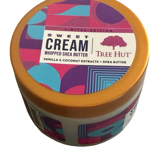 Tree Hut Sweet Cream Whipped Shea Body Butter, 8.4 oz - Limited Edition