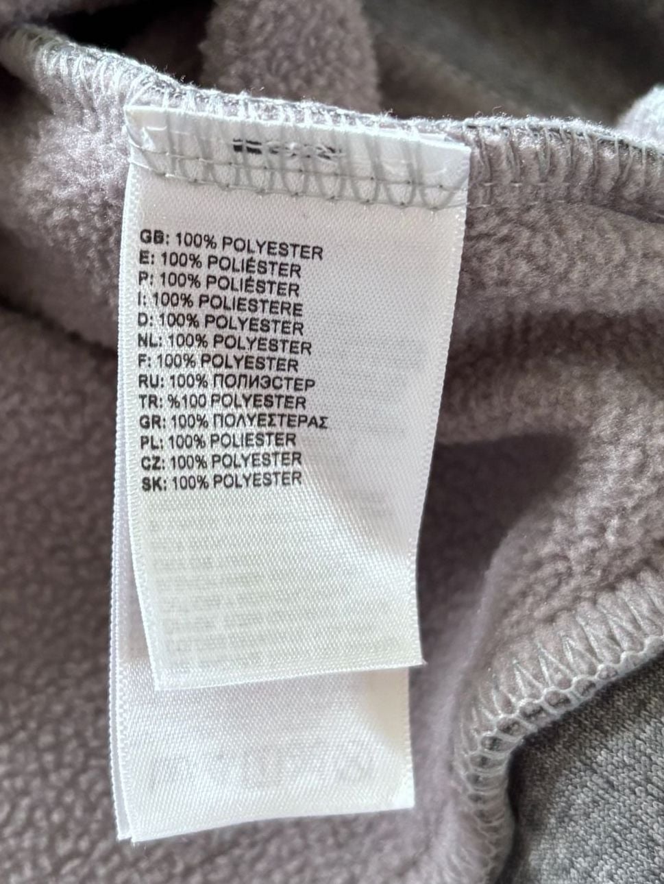 The North Face Train Wild Bouquet Gray White Hoodie Pullover Sweater 4
