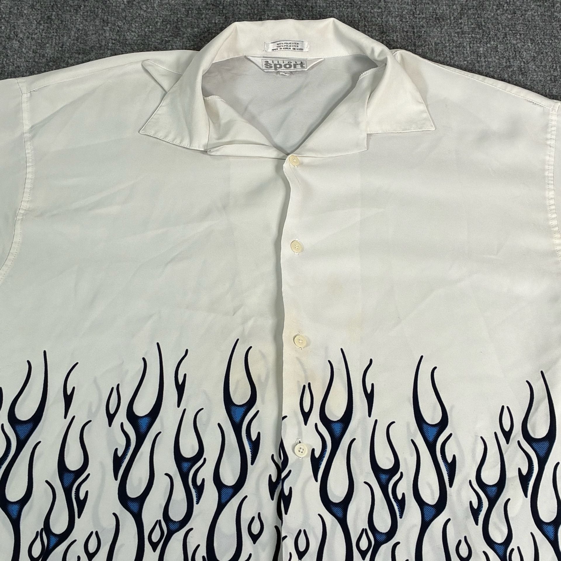 Eliot Sport Flame Button Down Shirt 10