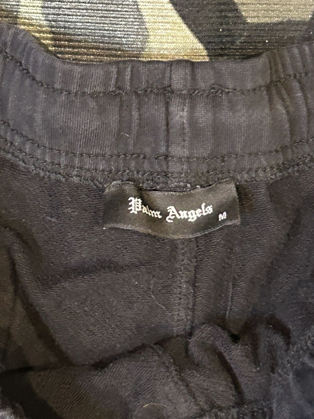 Palm Angels Black Logo Sweat Shorts 4