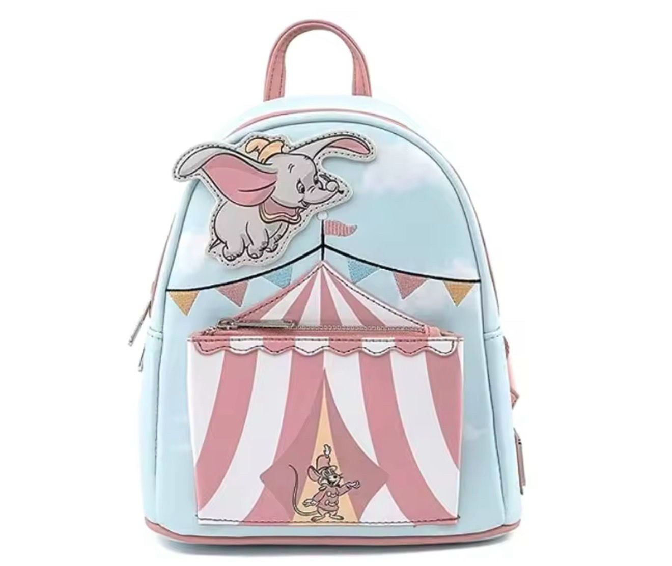 Loungefly Disney Dumbo Flying Circus Tent Mini Backpack 1