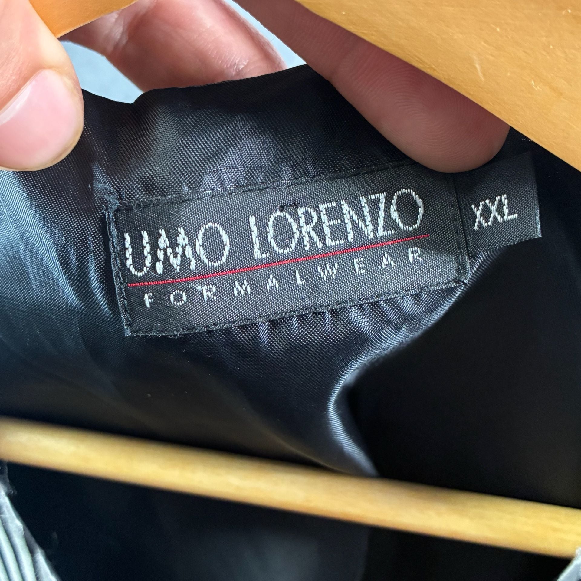 Umo Lorenzo Formalwear Striped Vest XXL 5
