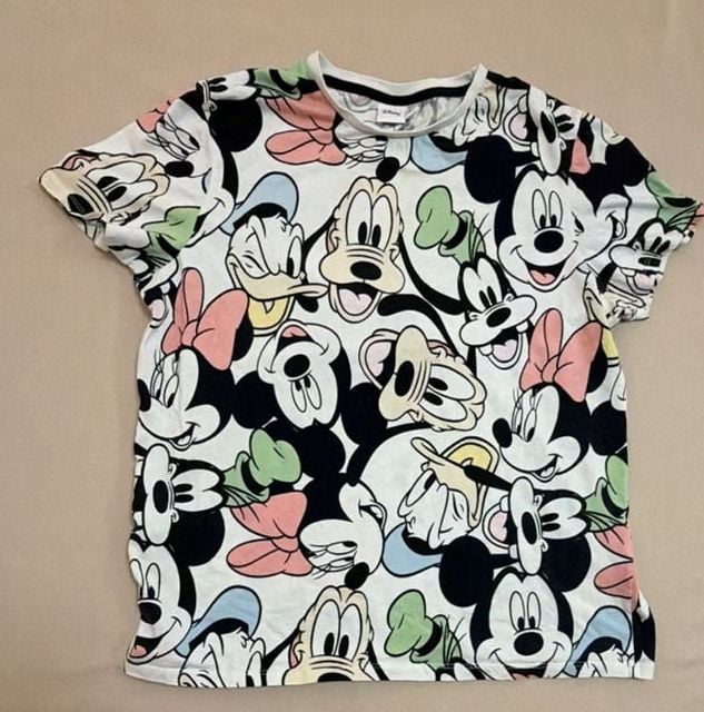 Disney Character All-Over Print Mickey & Friends T-Shirt 1