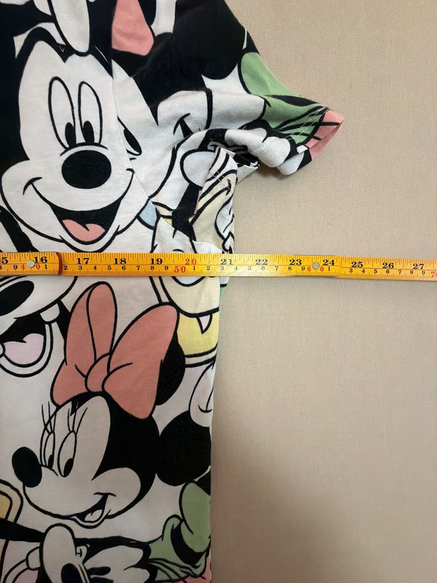 Disney Character All-Over Print Mickey & Friends T-Shirt 2