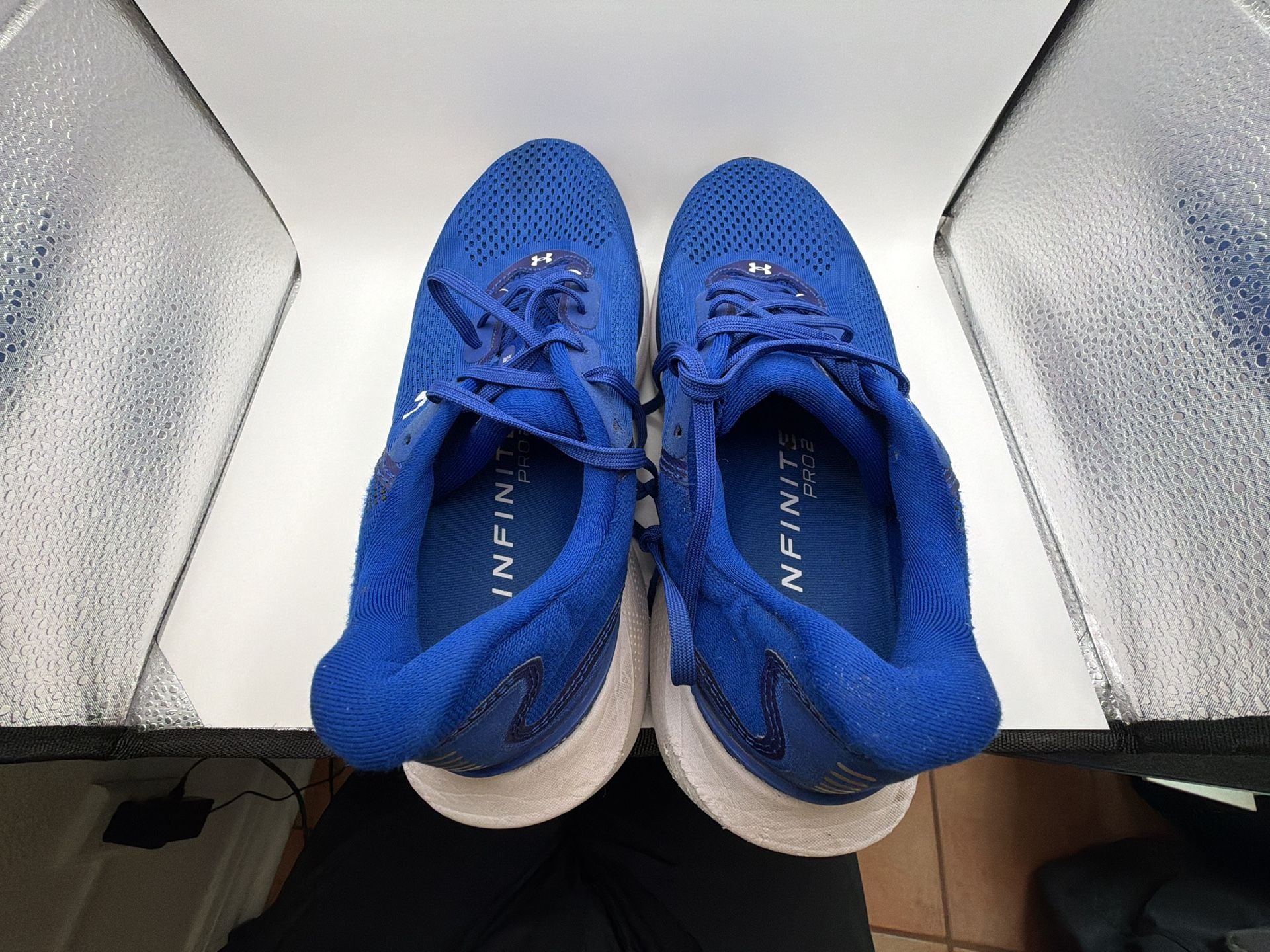 Under Armour Infinite Pro 2 Running Shoes Blue Men's Size 8.5 6