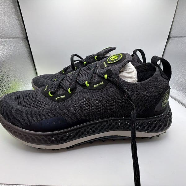 Under Armour Charged Curry SL Spikeless Golf Shoes Black Ash Lime