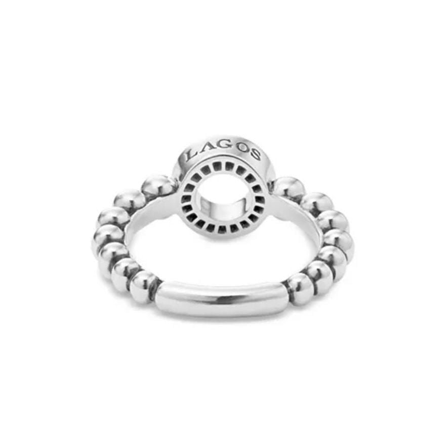 Lagos Beaded Diamond Circle Ring - Cocktail Ring, Rings - LAG45681 11
