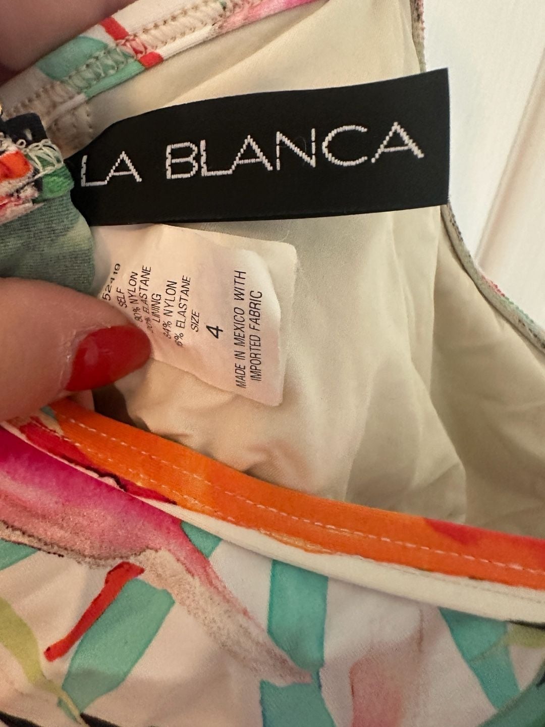 La Blanca Tropical Print Bikini 3