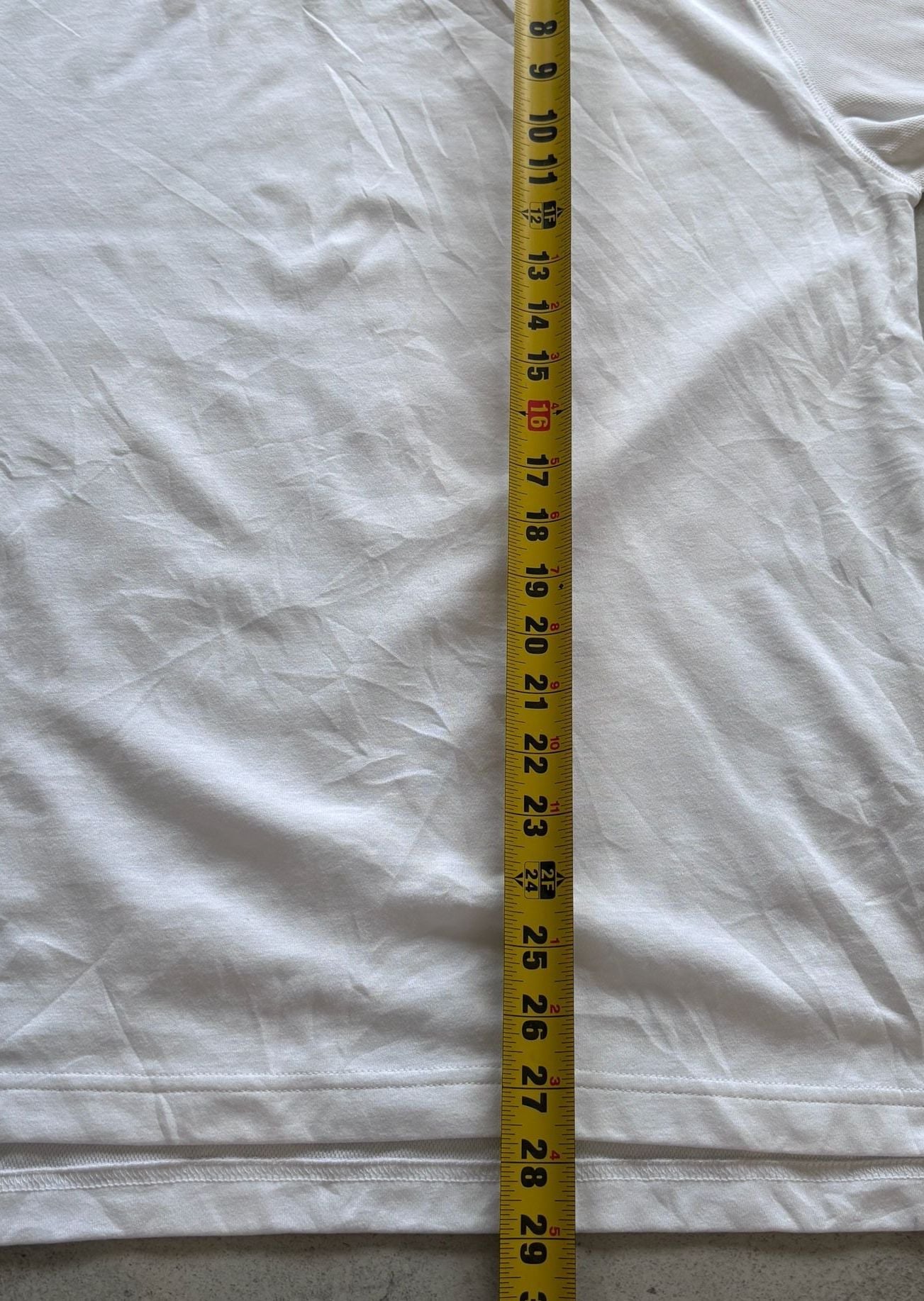 Ashworth Weather Systems Dry-Tech White Moisture Wicking 8