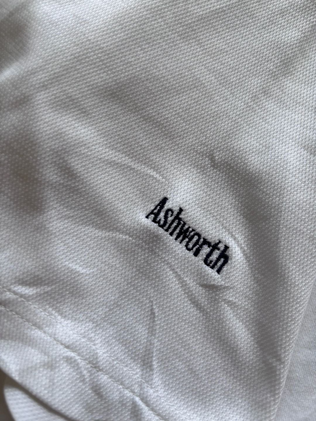 Ashworth Weather Systems Dry-Tech White Moisture Wicking 11