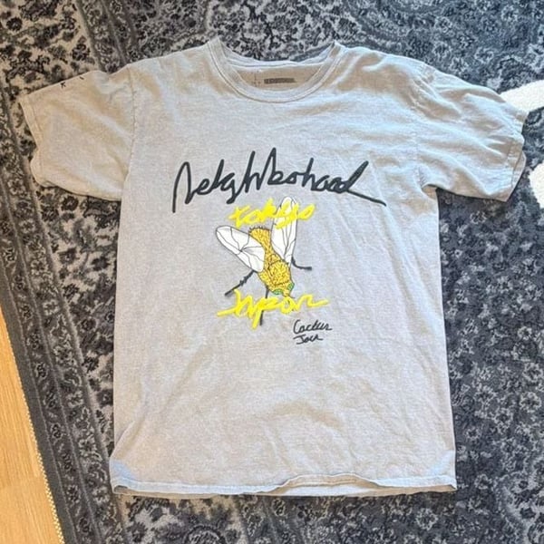 Travis Scott Cactus Jack x Neighborhood Carousel T-Shirt Grey