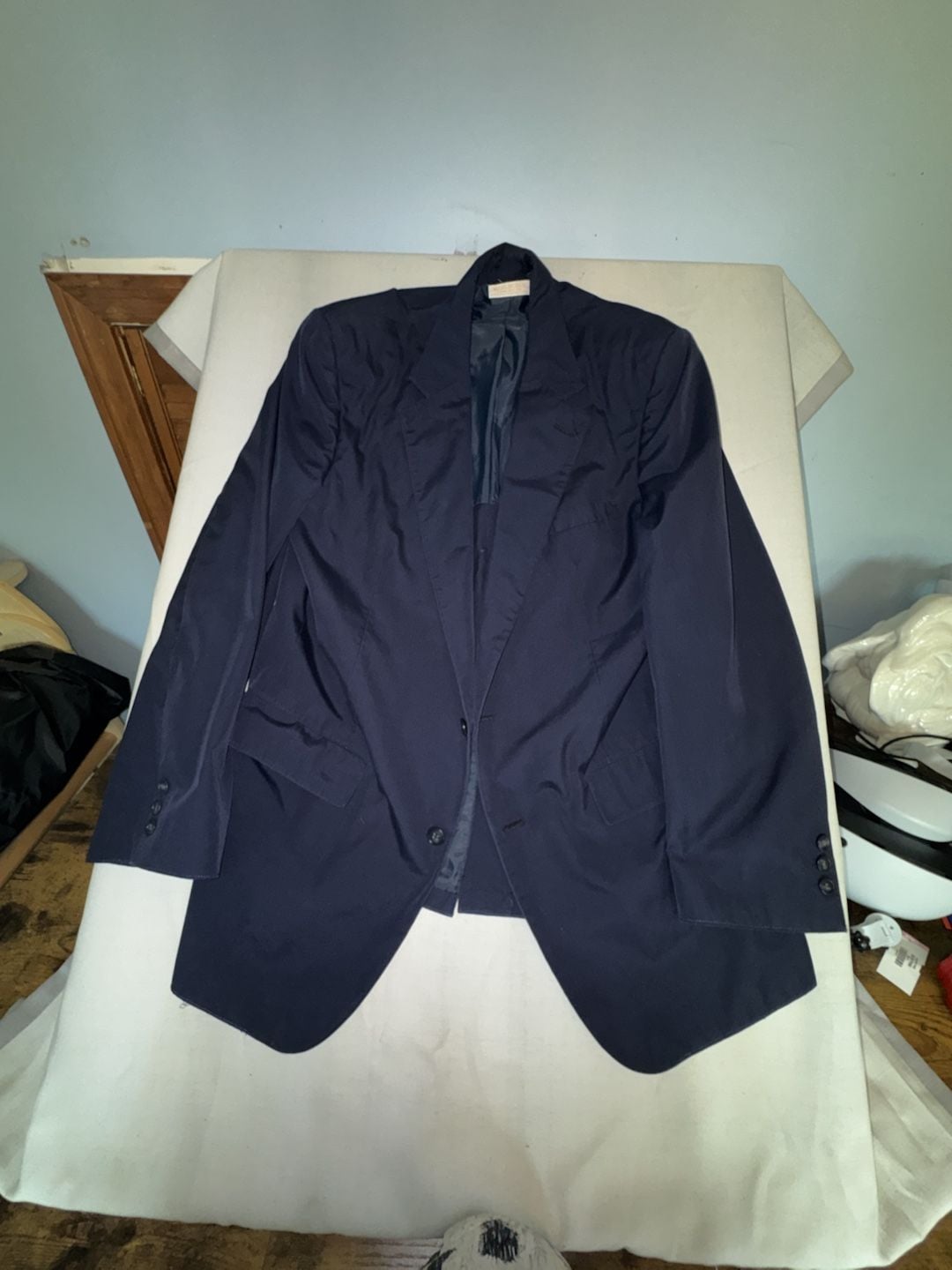 Brooks Brothers Navy Blue Blazer Suit Jacket Made in USA 2