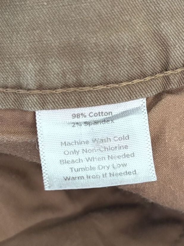 Talbots Petites Brown Chino Bermuda Shorts Size 4P 7