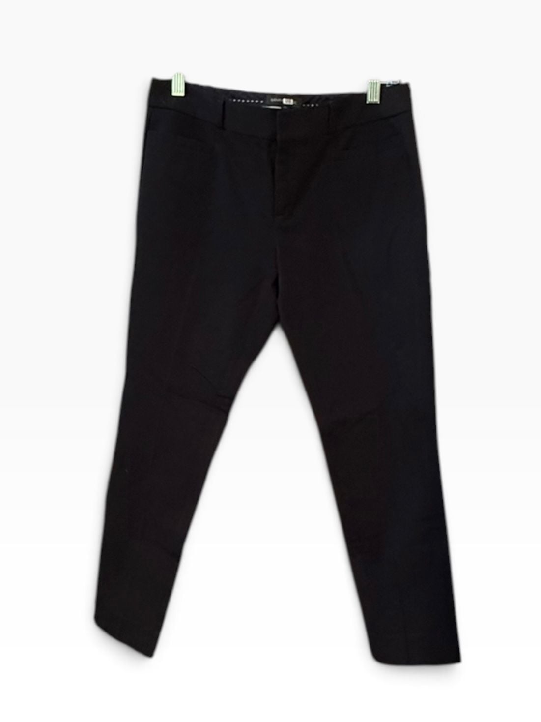 Banana Republic Black Sloan Slim Fit Ankle Dress Pants Trousers 6P 2