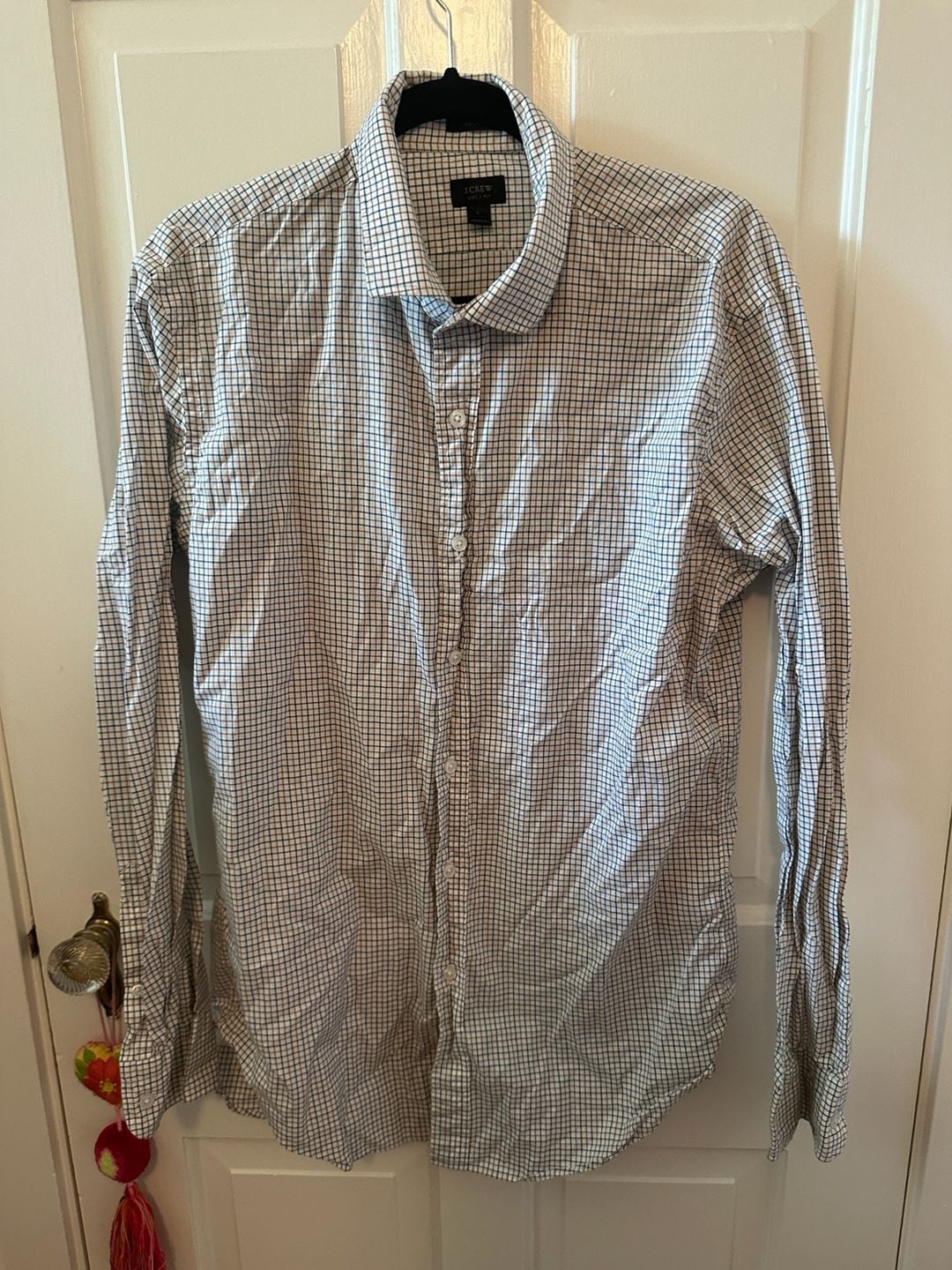 Banana Republic Mens Blue, Long Sleeve Collared Slim Fit Button Up Shirt Size S 2
