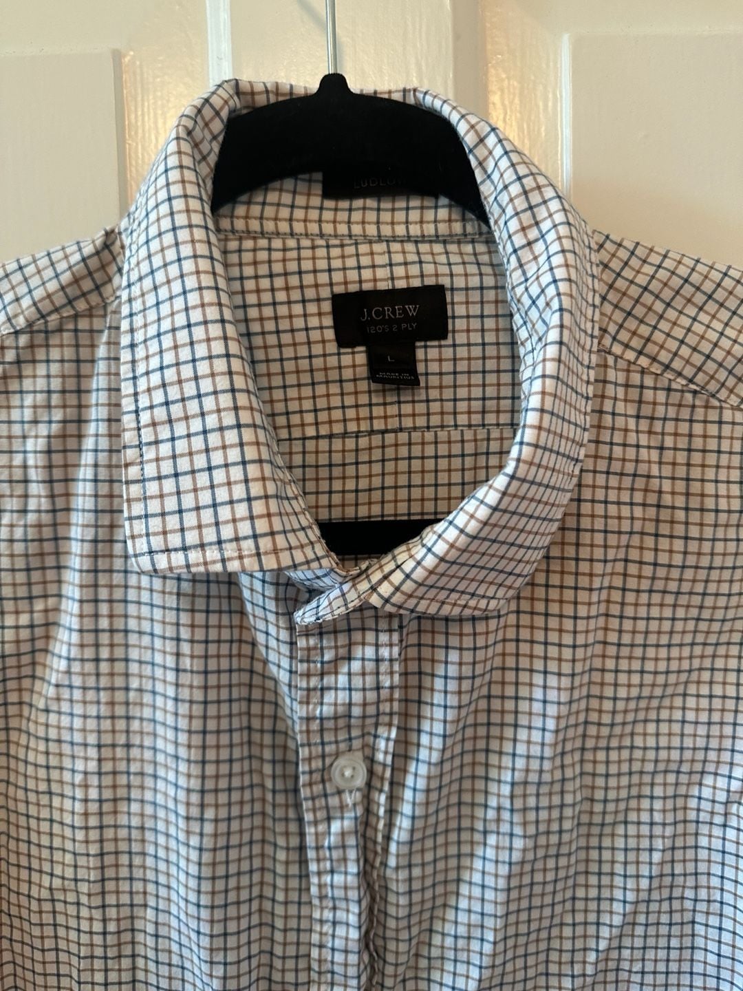 Banana Republic Mens Blue, Long Sleeve Collared Slim Fit Button Up Shirt Size S 3