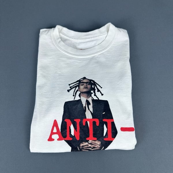 Rihanna Anti World Tour 2016 Long Sleeve White T-Shirt