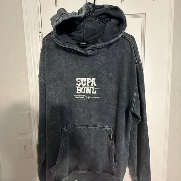 Legends x Beastmode Supa Bowl Vegas 24 Mineral Wash Hoodie