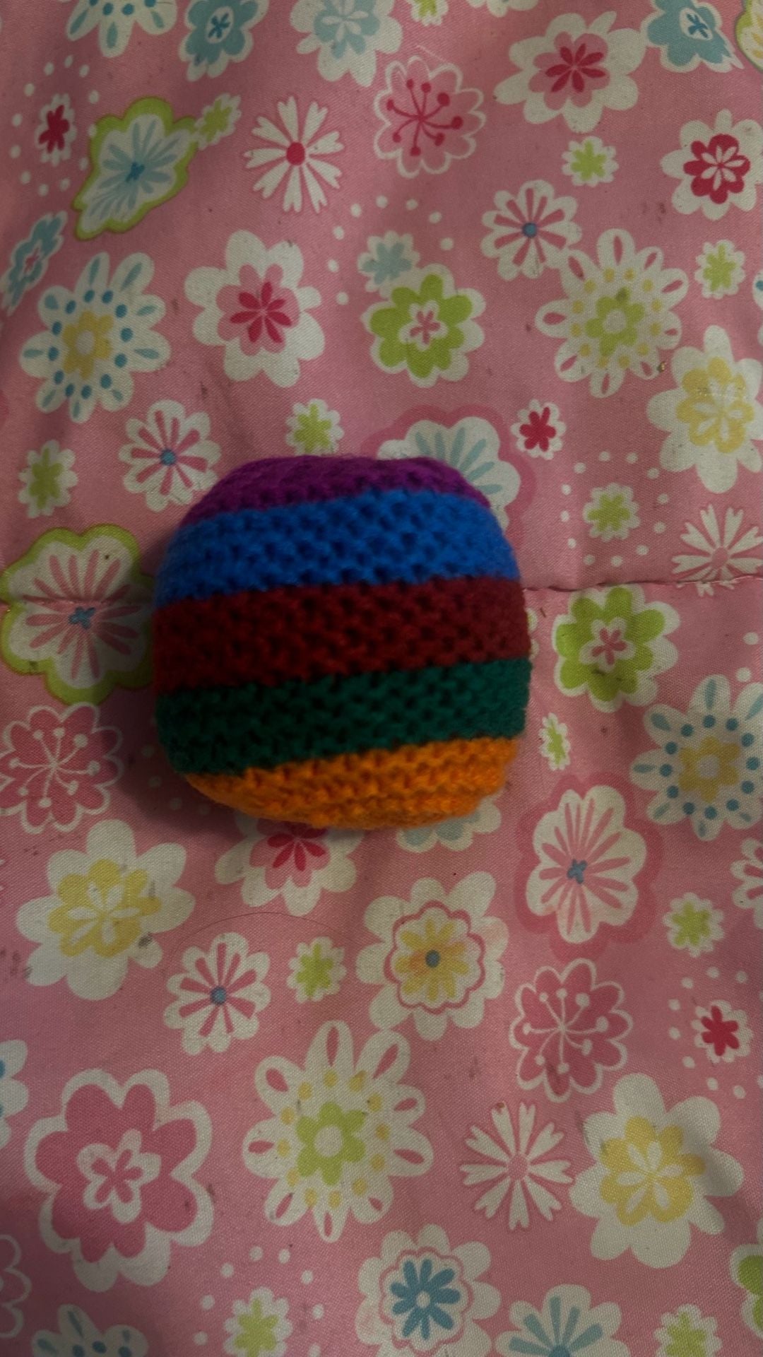 Handmade Crochet Hacky Sack Footbag Balls Colorful Juggling Kick Balls Set 2