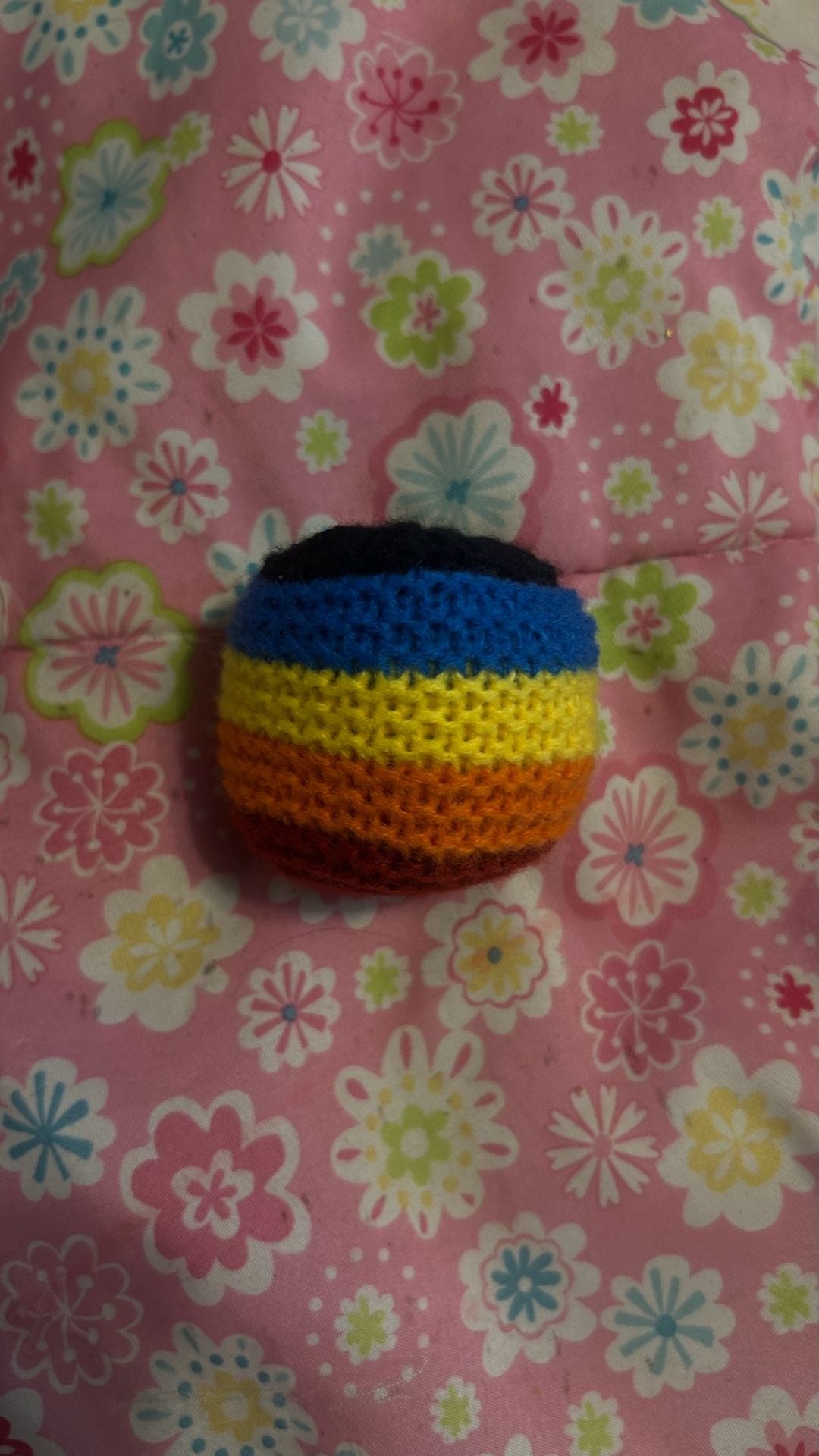 Handmade Crochet Hacky Sack Footbag Balls Colorful Juggling Kick Balls Set 3