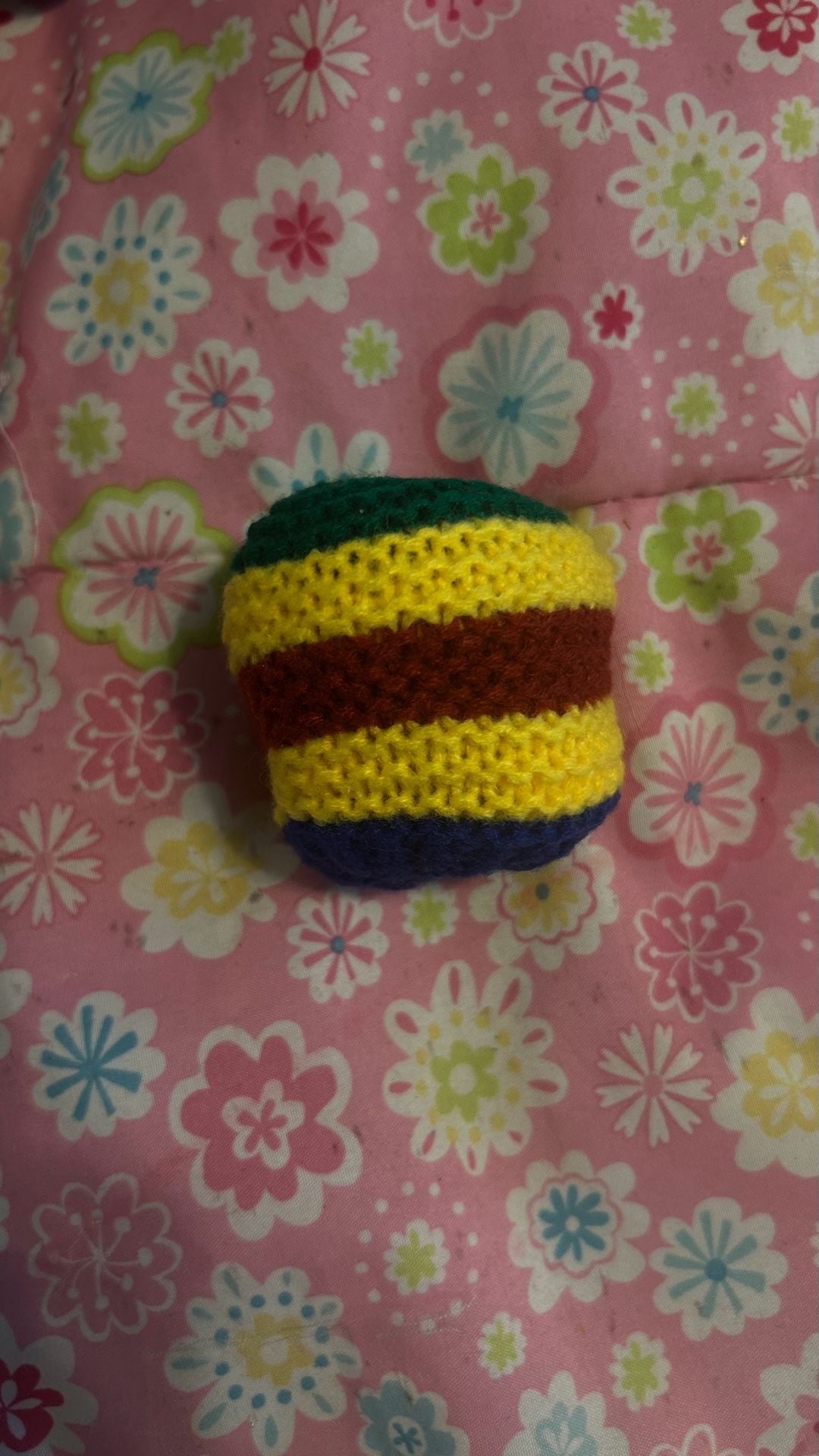 Handmade Crochet Hacky Sack Footbag Balls Colorful Juggling Kick Balls Set 4