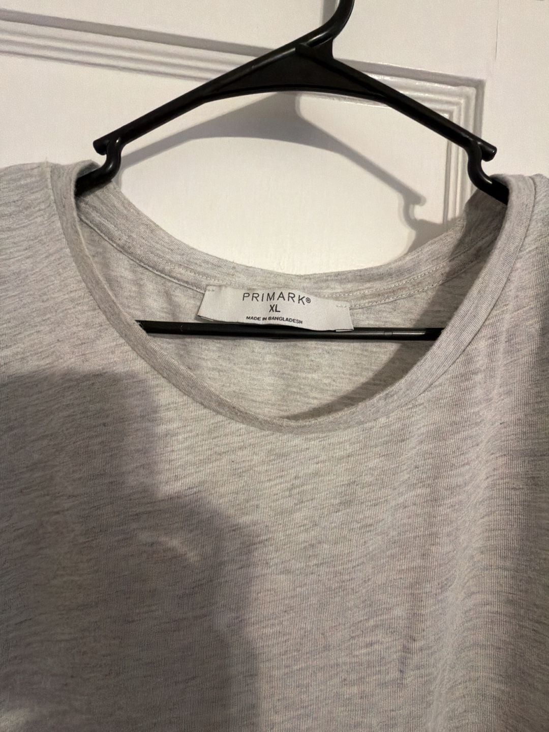 Primark Heather Gray Extended Shoulder T-Shirt Dress Size XL 3