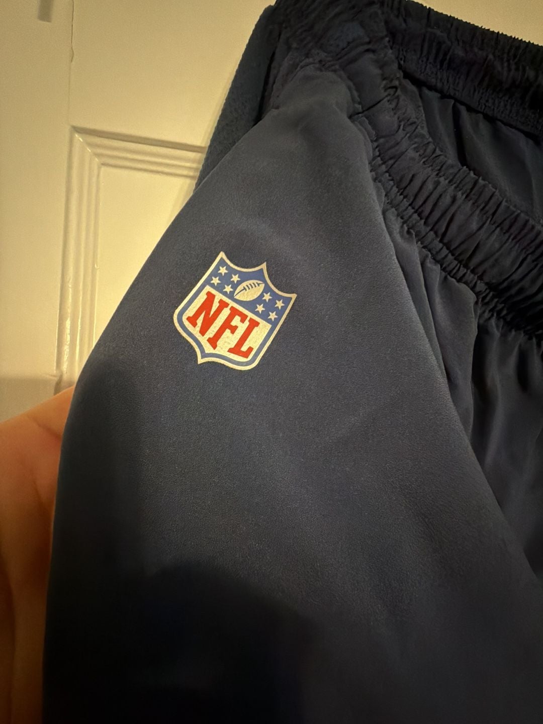 Nike NFL Onfield Apparel Dri-FIT Navy Blue Warmup Track Pants Size XL 3