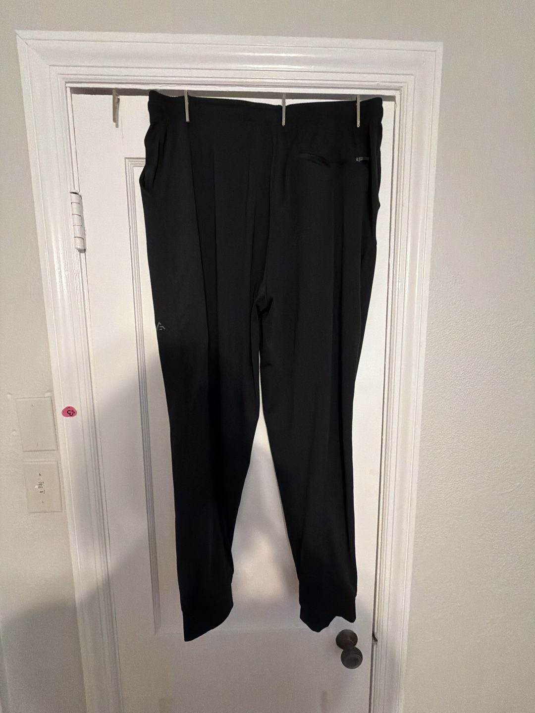 Athletic Works Black Jogger Pants Size XL 5