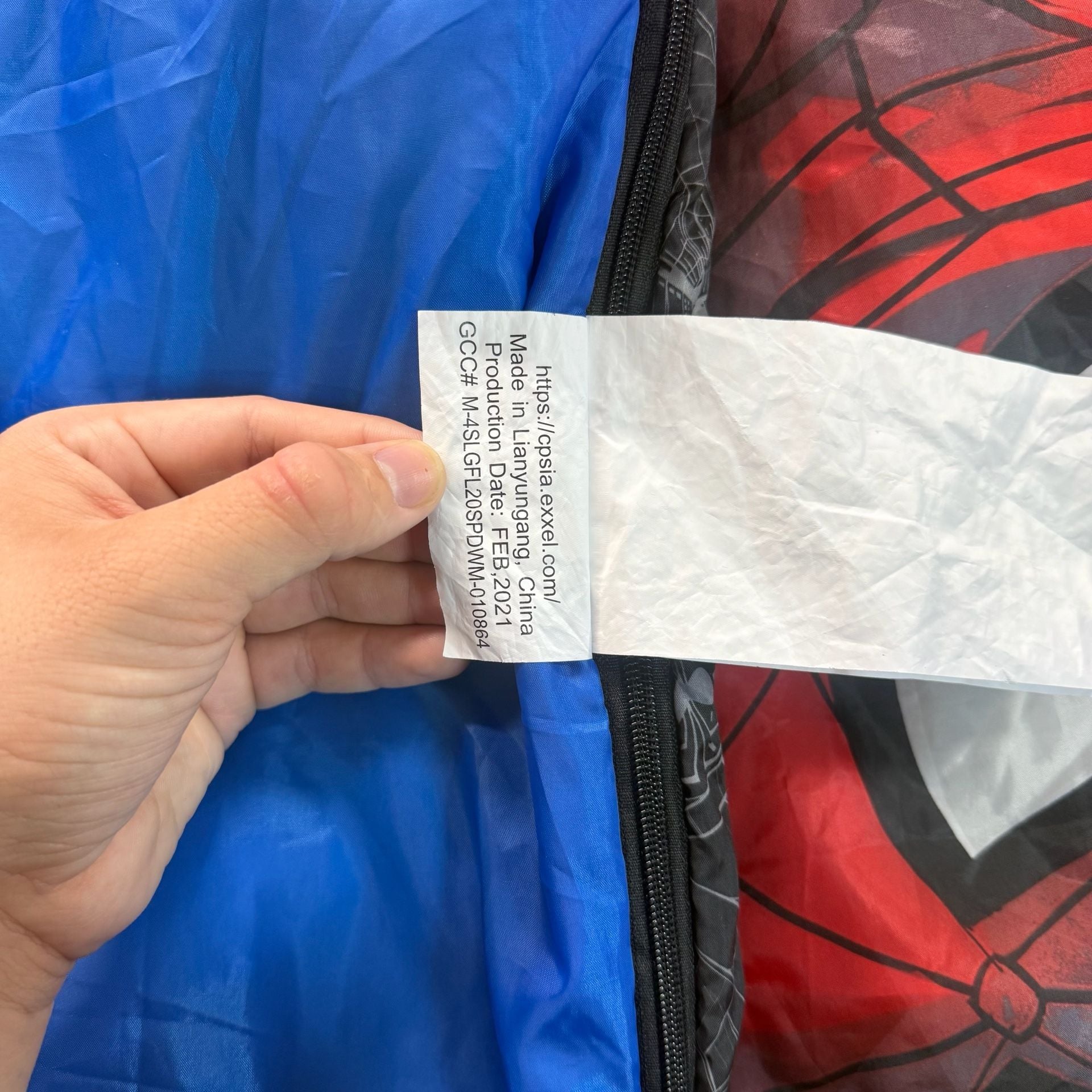 Marvel Spider-Man Kids Youth Sleeping Bag 8
