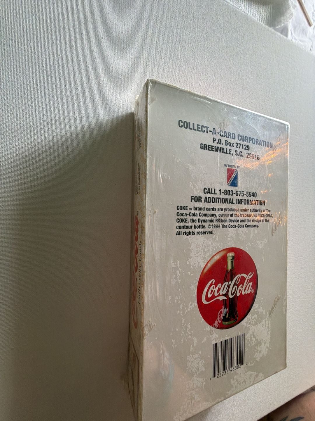 1994 Collect-A-Card Coca-Cola Collectors Cards Series 3 Sealed Factory Box 10