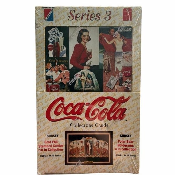 1994 Collect-A-Card Coca-Cola Collectors Cards Series 3 Sealed Factory Box