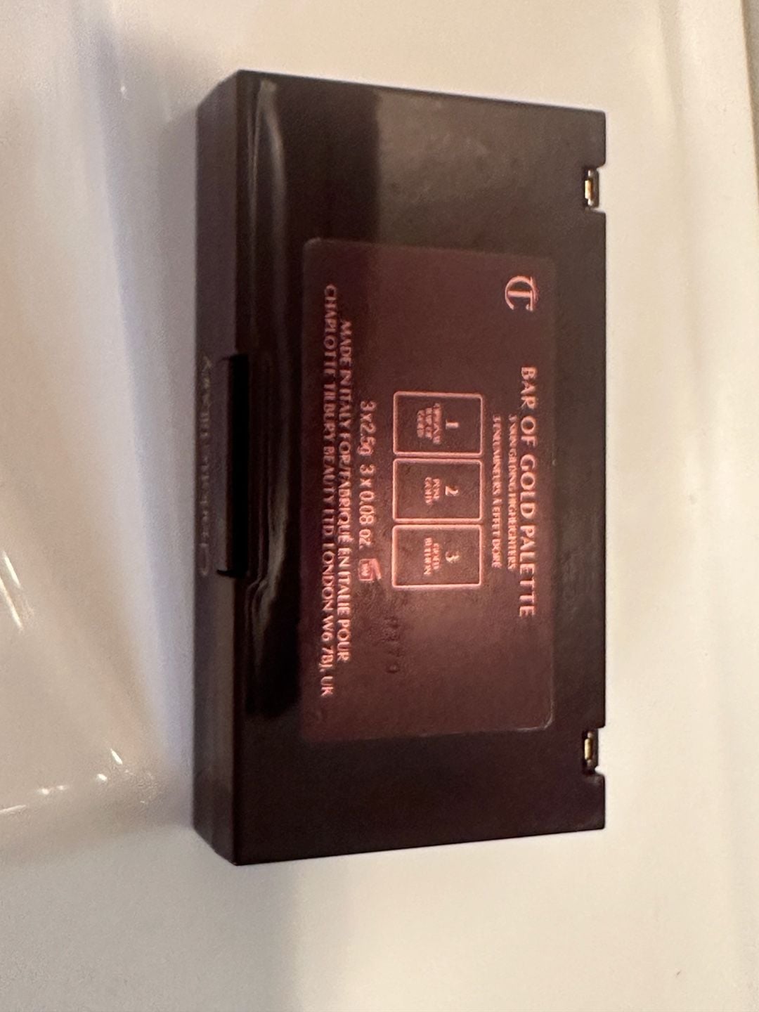 Charlotte Tilbury Bar of Gold Palette 3