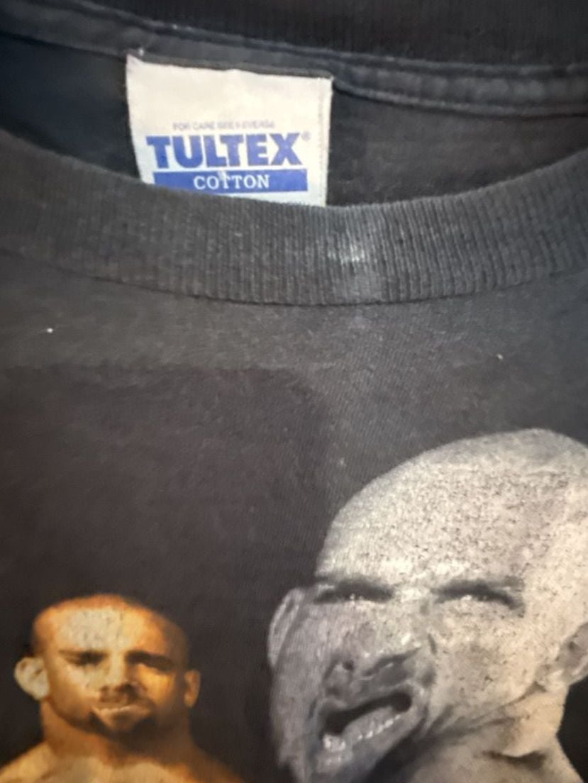 Vintage 1998 WCW Bill Goldberg Black Graphic T-Shirt 7