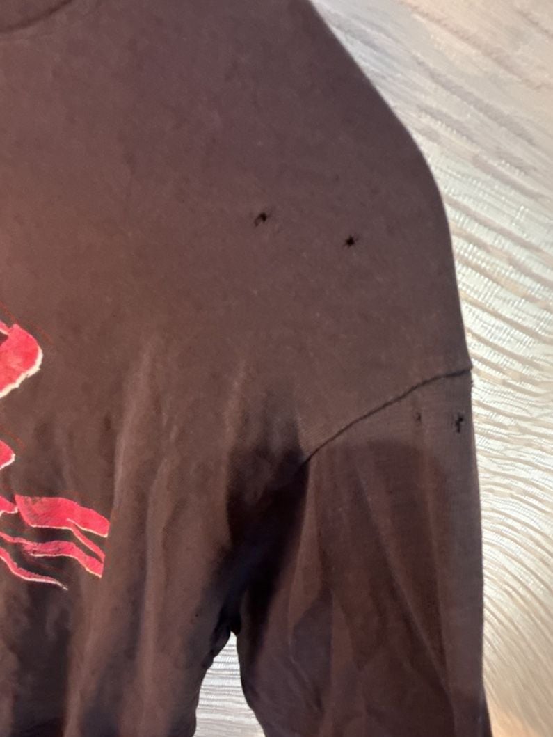 Vintage 1988 Dirty Looks Cool From The Wire North American Tour T-Shirt Size Large 5
