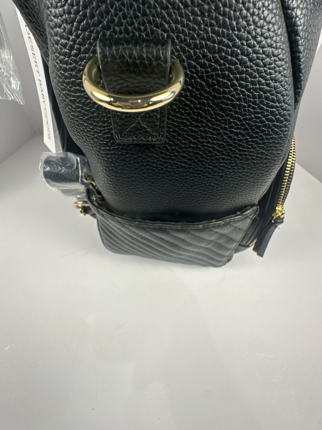 Desert Baby Goods Vegan Leather Diaper Bag Backpack 6