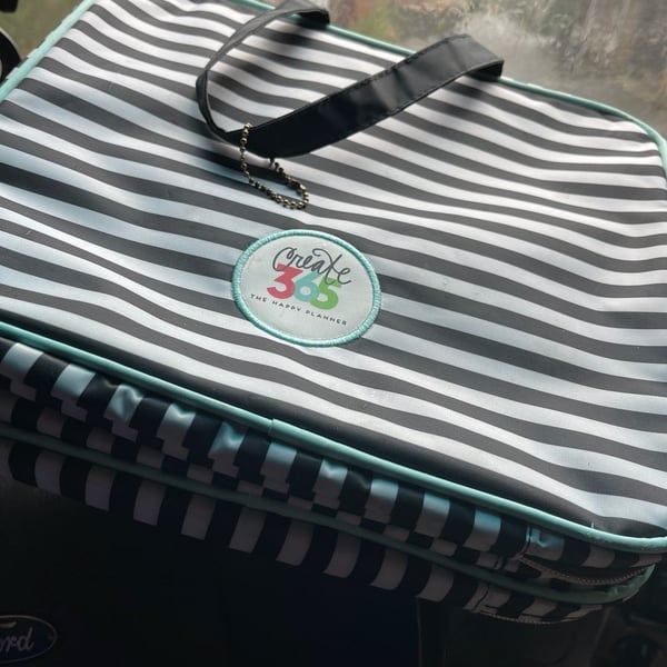 The Happy Planner Clear Plastic Tote Like new
