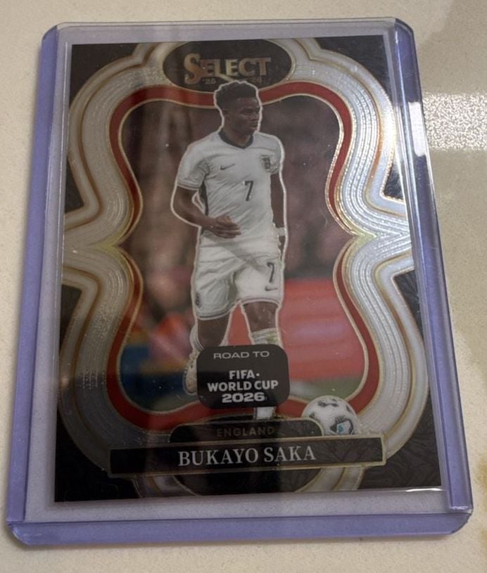 2025-26 Panini Select Road to FIFA World Cup 2026 Bukayo Saka Mezzanine #139 England 1