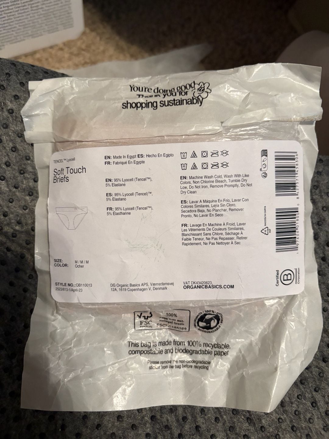 Organic Basics Soft Touch Briefs 2
