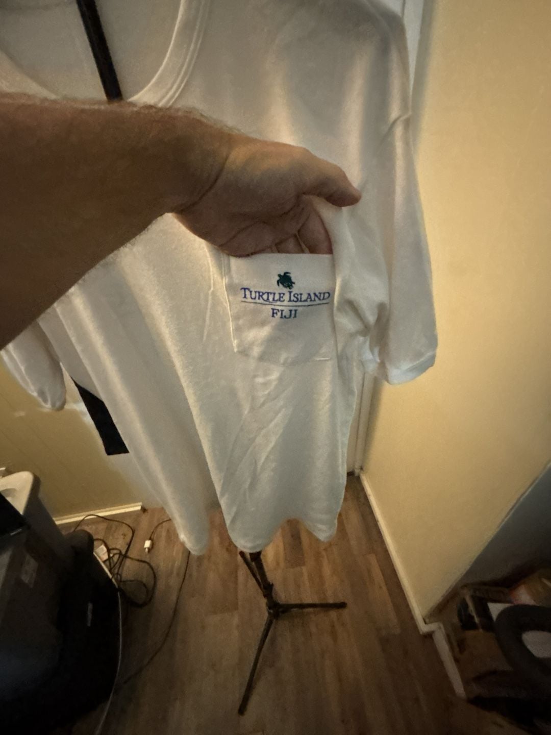 Turtle Island Fiji White Pocket T-Shirt 2