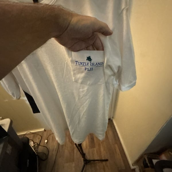 Turtle Island Fiji White Pocket T-Shirt