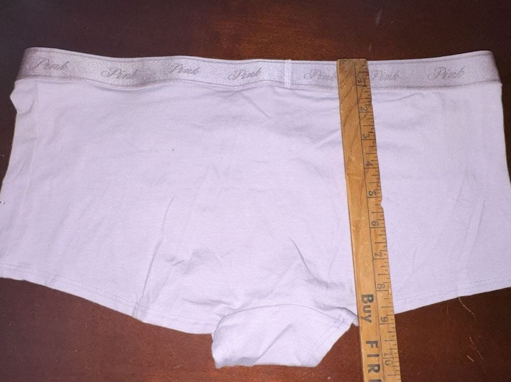 Victoria's Secret PINK Logo Cotton Boyshort Panty Lot Size XL 9