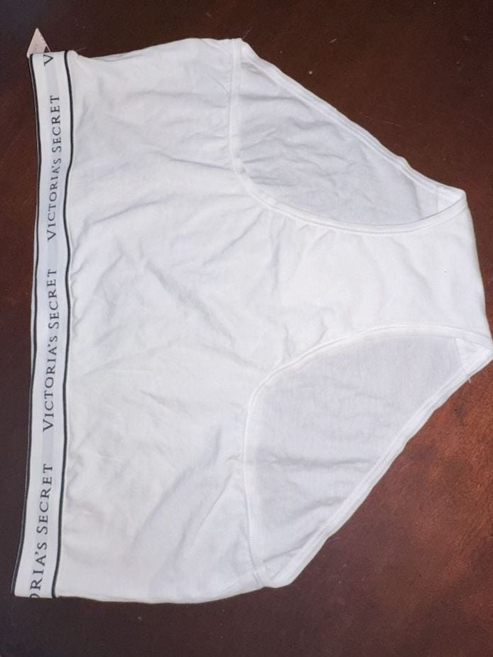 Victoria's Secret PINK Logo Cotton Boyshort Panty Lot Size XL 10