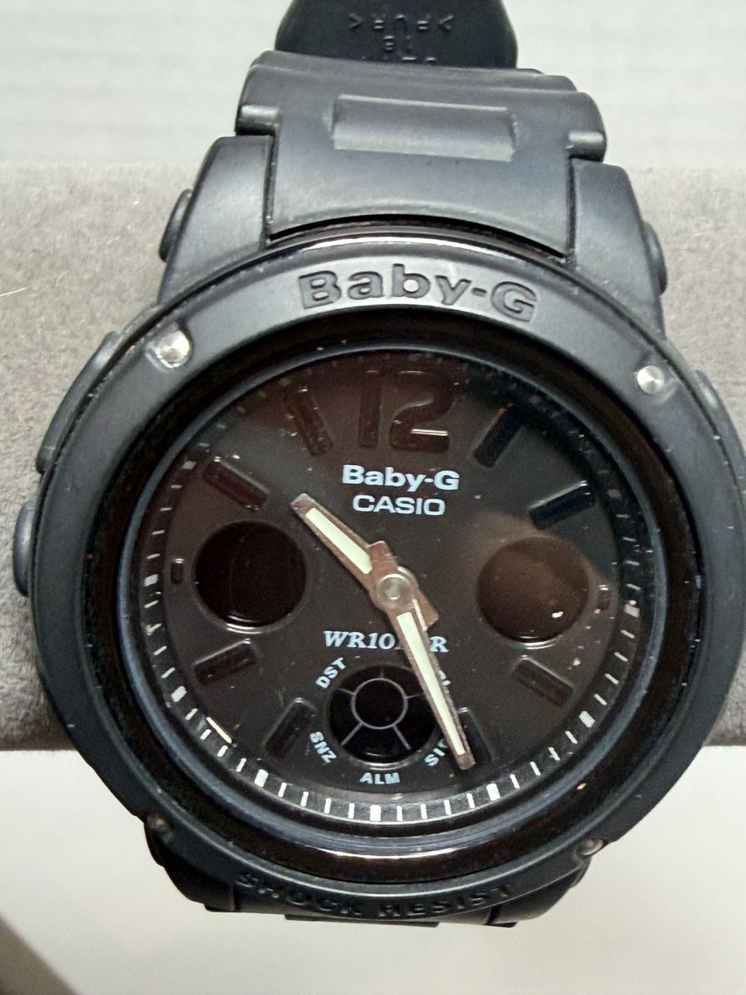 Casio Baby-G BGA-151 Black Analog-Digital Resin Watch 4