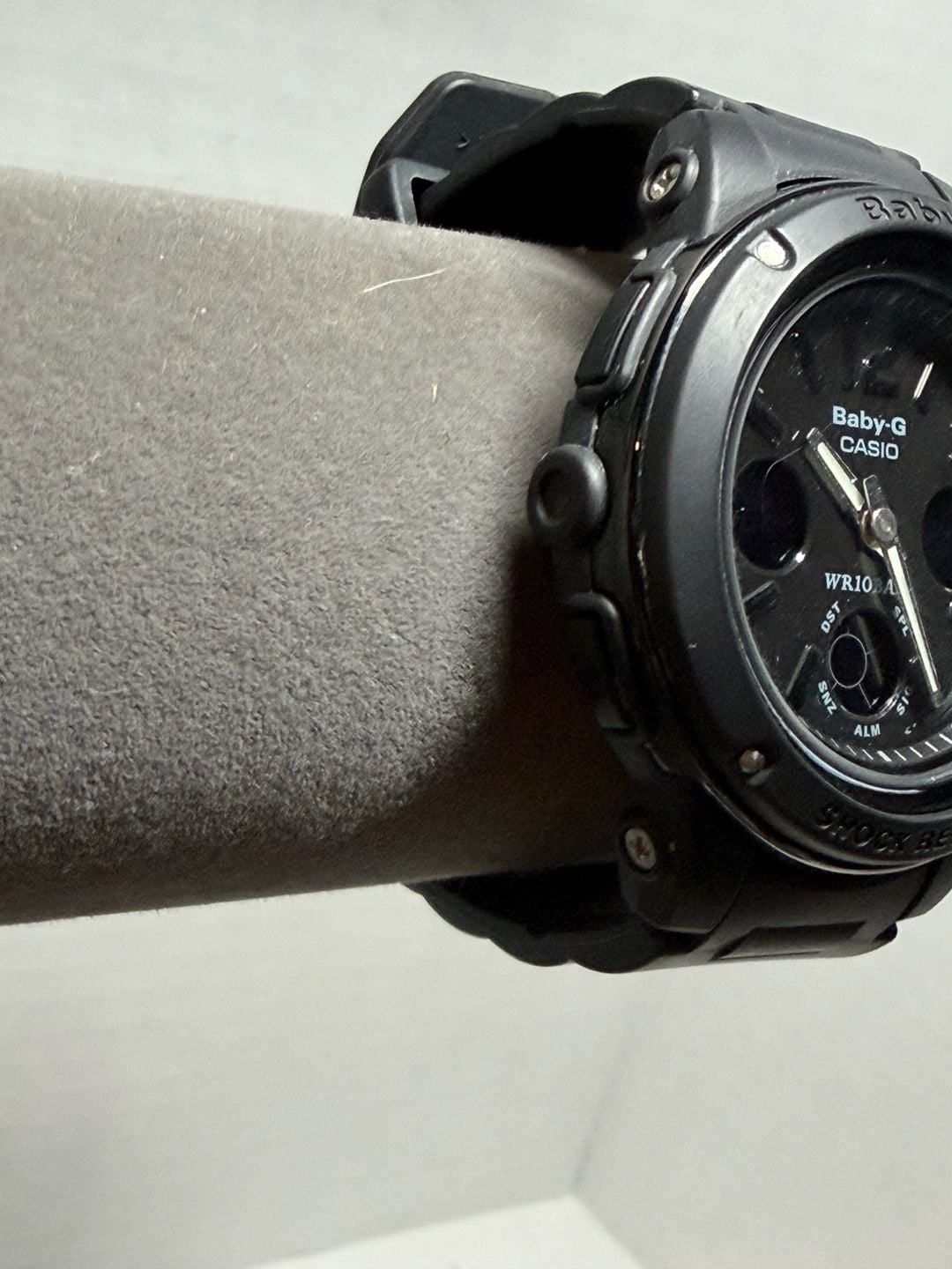 Casio Baby-G BGA-151 Black Analog-Digital Resin Watch 5
